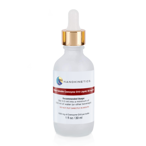 Nanokinetics Coenzyme Q10 nanoemulsion