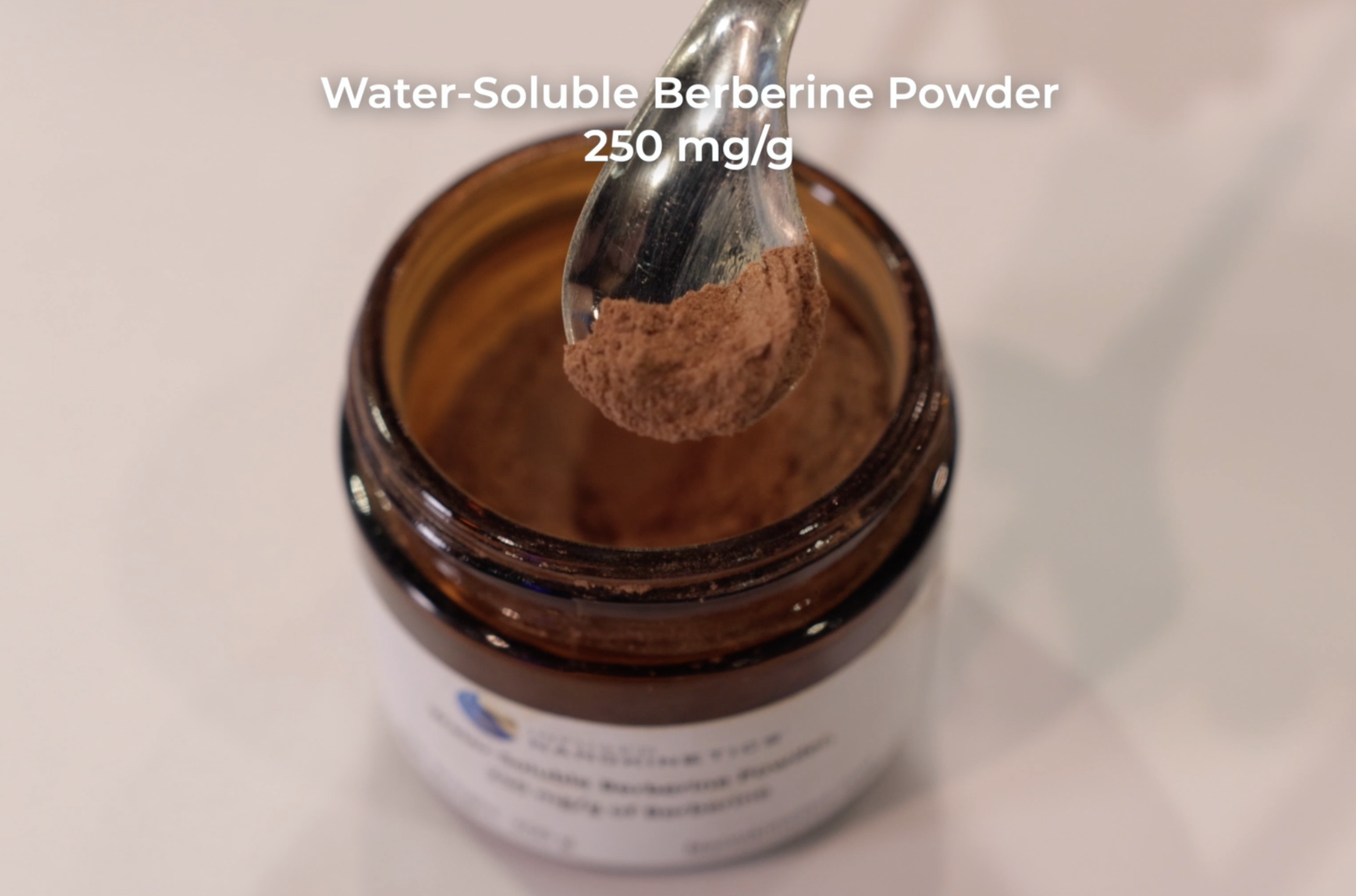 Water soluble berberine powder